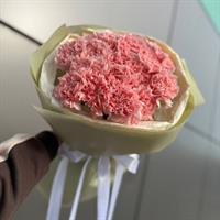 Букет из 17 розовых диантусов - Лея фотоотчет 4