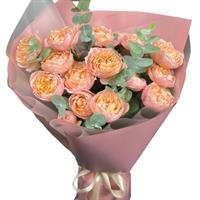 Чарівний букет з 5 гілок троянди Julietta