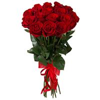 15 импортных красных роз
