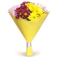 Bouquet of 5 chrysanthemums
