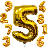 Повітряна кулька у вигляді цифри Повітряна кулька у вигляді цифри