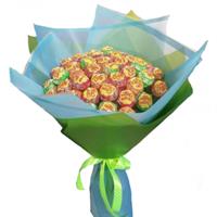 Букет из 51 Chupa Chups