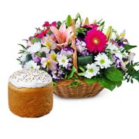 Passover Flower Basket