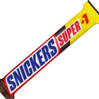 Шоколадный батончик Snickers Super