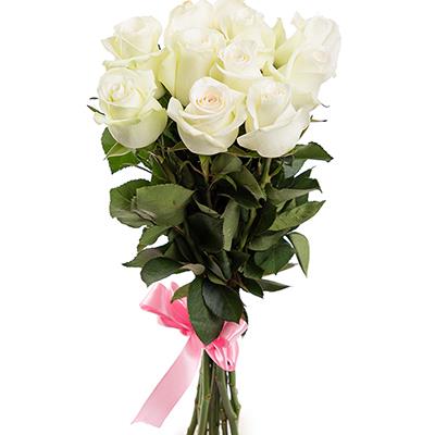 Bouquet of 11 white roses Bouquet of 11 white roses