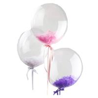 Бабл кулі з пір'ям Бабл кулі з пір'ям