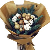 Букет з ялини з цукерками Букет з ялини з цукерками