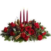 Настільна новорічна композиція Настільна новорічна композиція