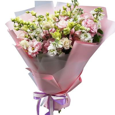 Bouquet of 9 branches colorful eustomy Bouquet of 9 branches colorful eustomy