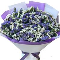 Неувядающий букет из 51 статицы