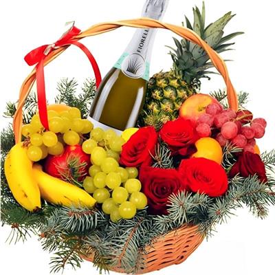 Новорічний кошик Новорічний кошик